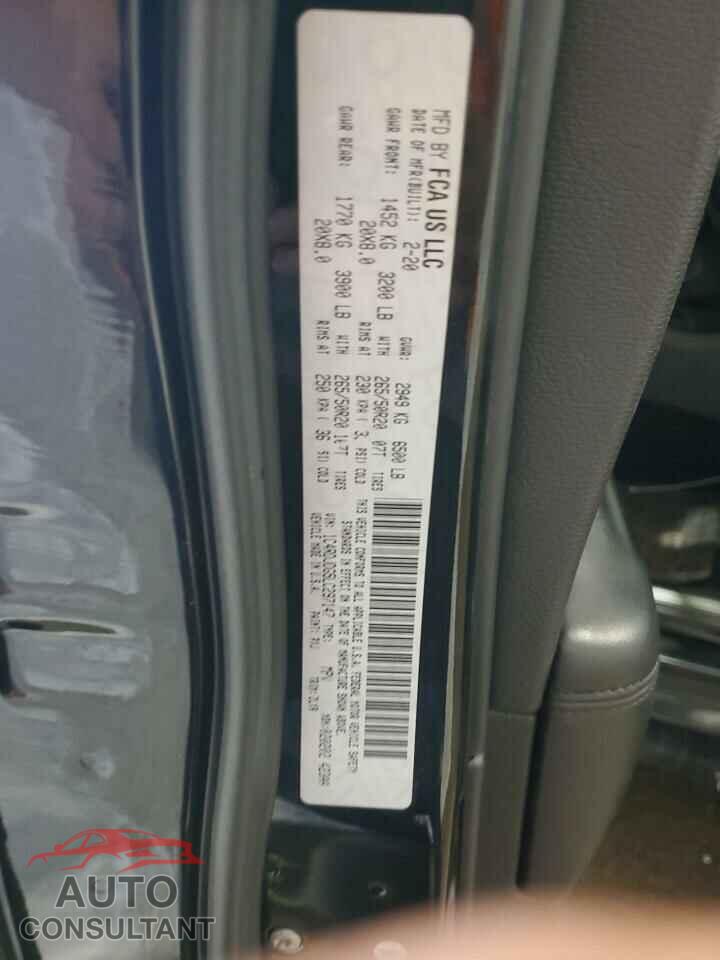 DODGE DURANGO 2020 - 1C4RDJDG5LC297147