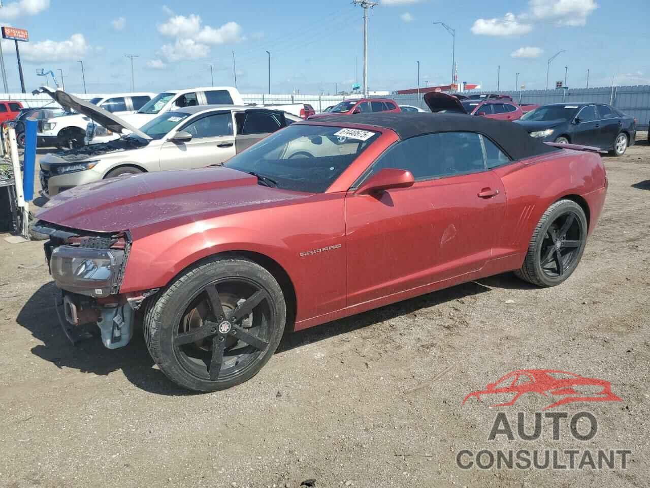 CHEVROLET CAMARO 2014 - 2G1FC3D33E9323486