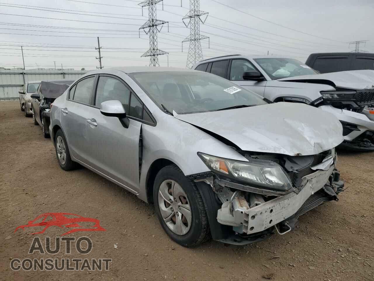 HONDA CIVIC 2013 - 19XFB2F58DE098078