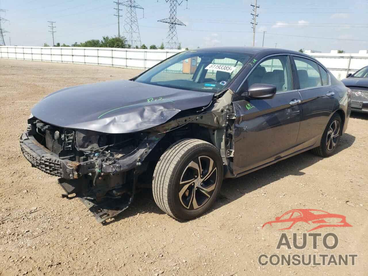 HONDA ACCORD 2017 - 1HGCR2F34HA125168