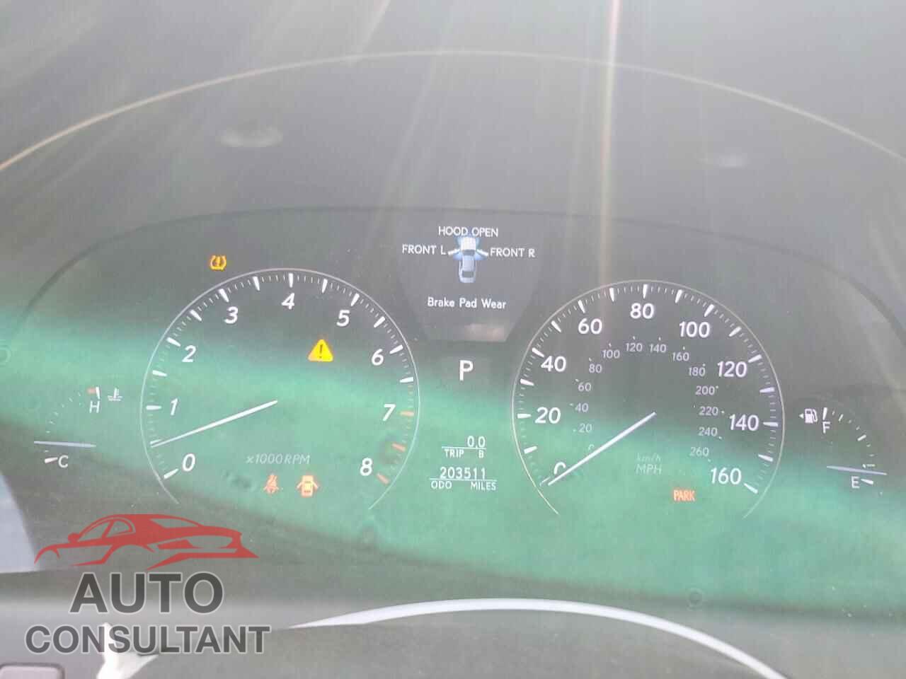 LEXUS LS500 2010 - JTHBL5EF5A5096608