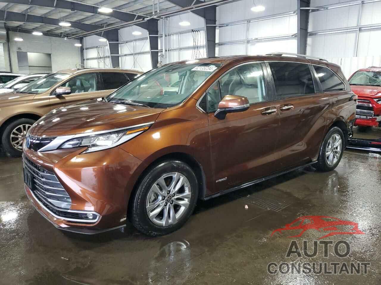 TOYOTA SIENNA 2021 - 5TDZSKFC5MS023369