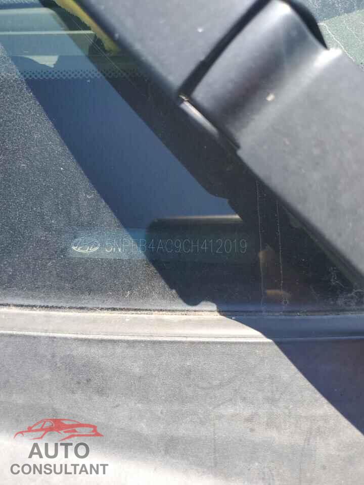 HYUNDAI SONATA 2012 - 5NPEB4AC9CH412019