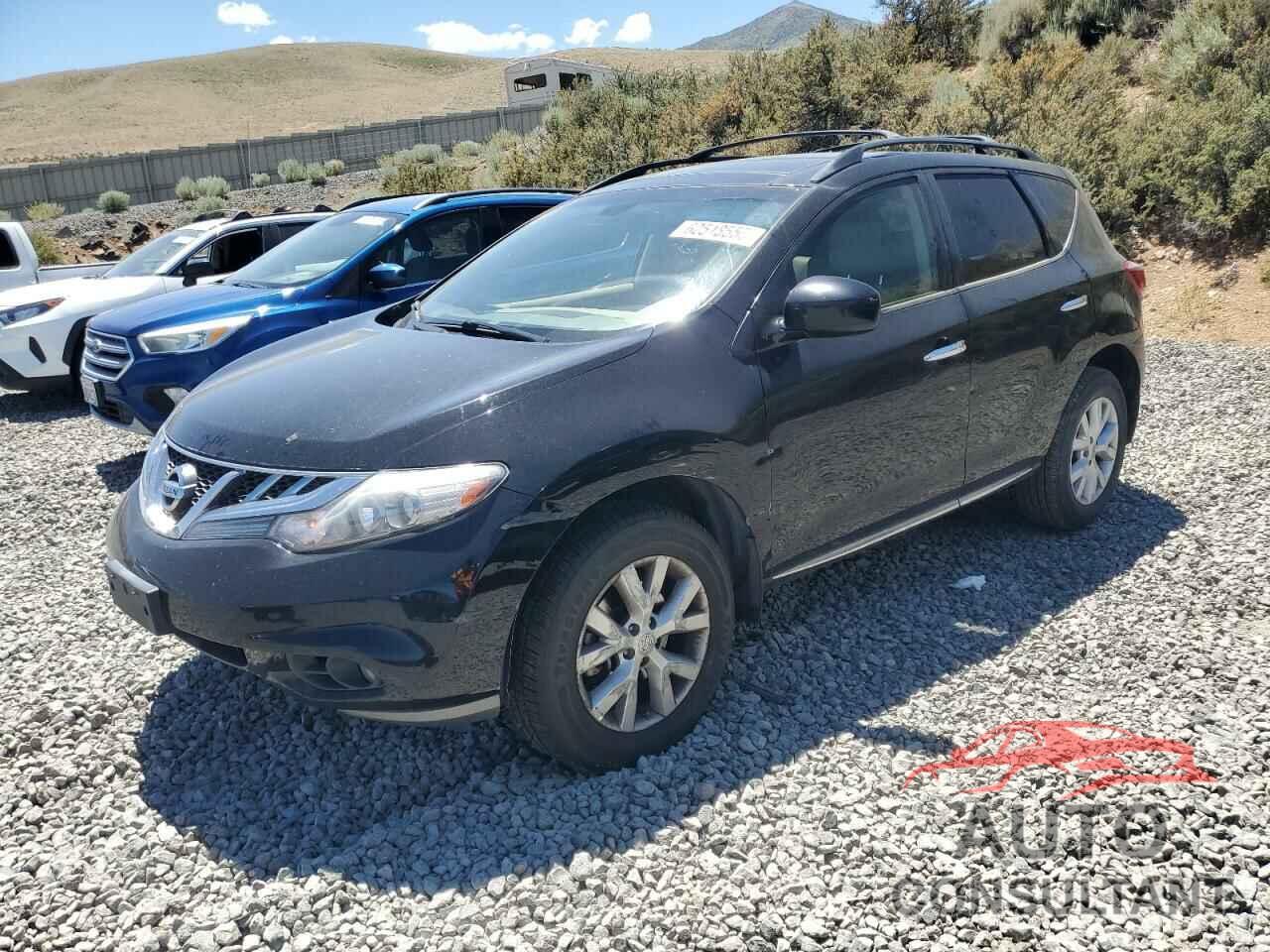 NISSAN MURANO 2013 - JN8AZ1MW2DW311824