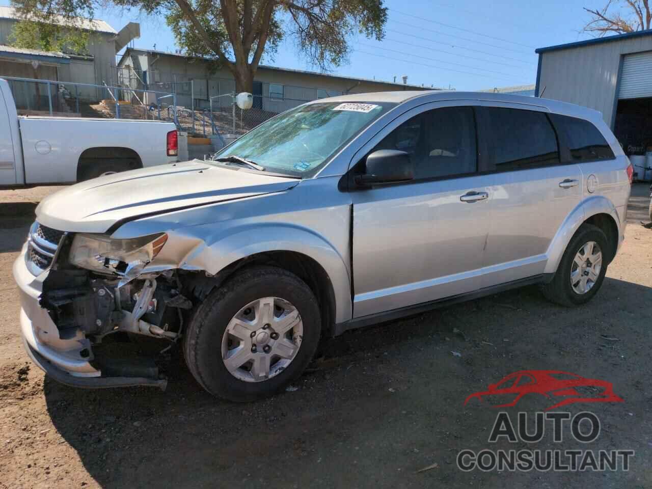 DODGE JOURNEY 2012 - 3C4PDCAB5CT206796