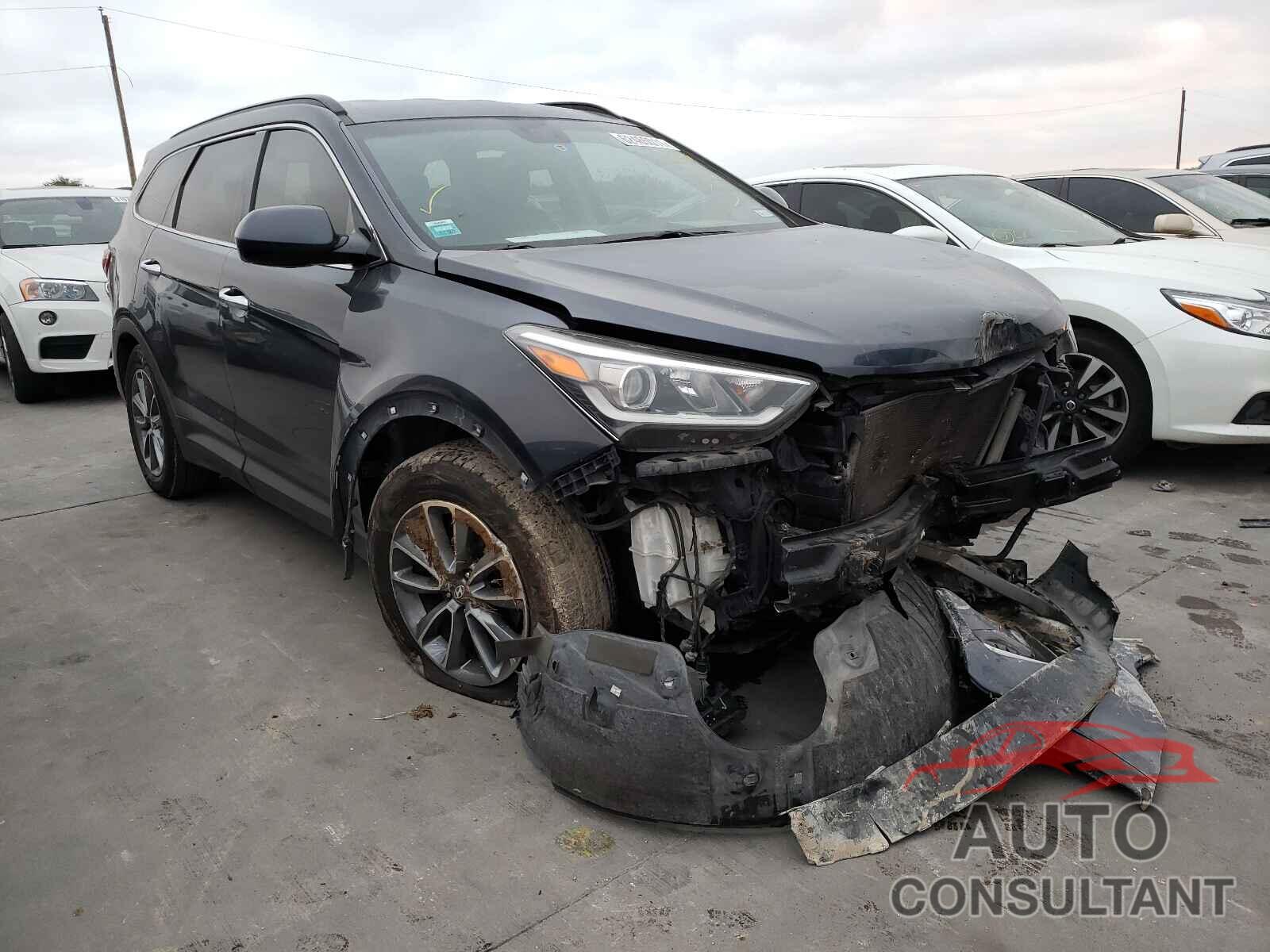 HYUNDAI SANTA FE 2017 - KM8SM4HF4HU177387