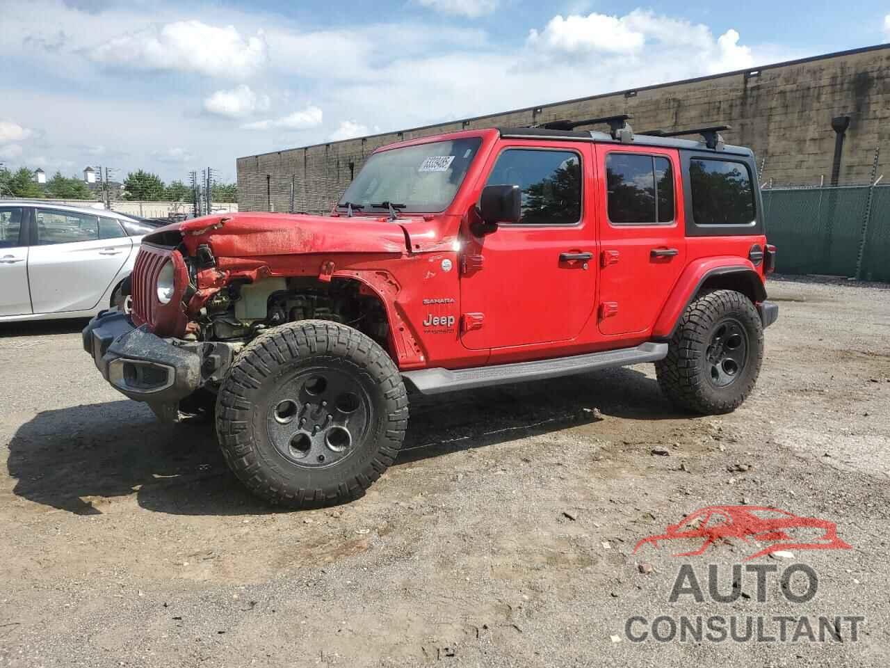 JEEP WRANGLER 2018 - 1C4HJXEN8JW175799