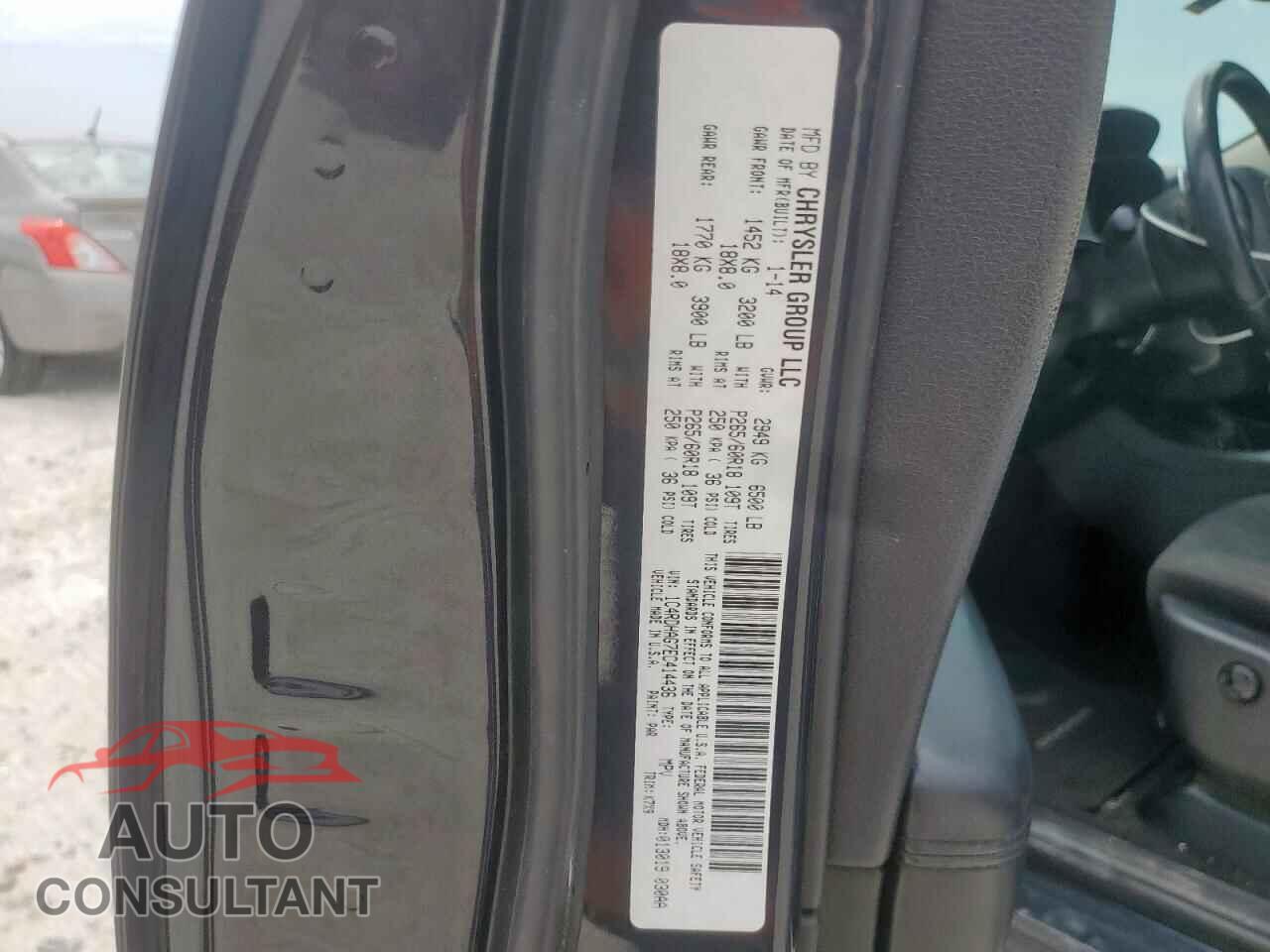 DODGE DURANGO 2014 - 1C4RDHAG7EC414436