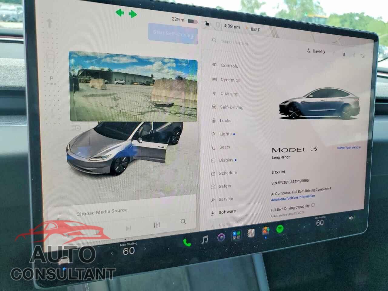 TESLA MODEL 3 2026 - 5YJ3E1EA6TF125595