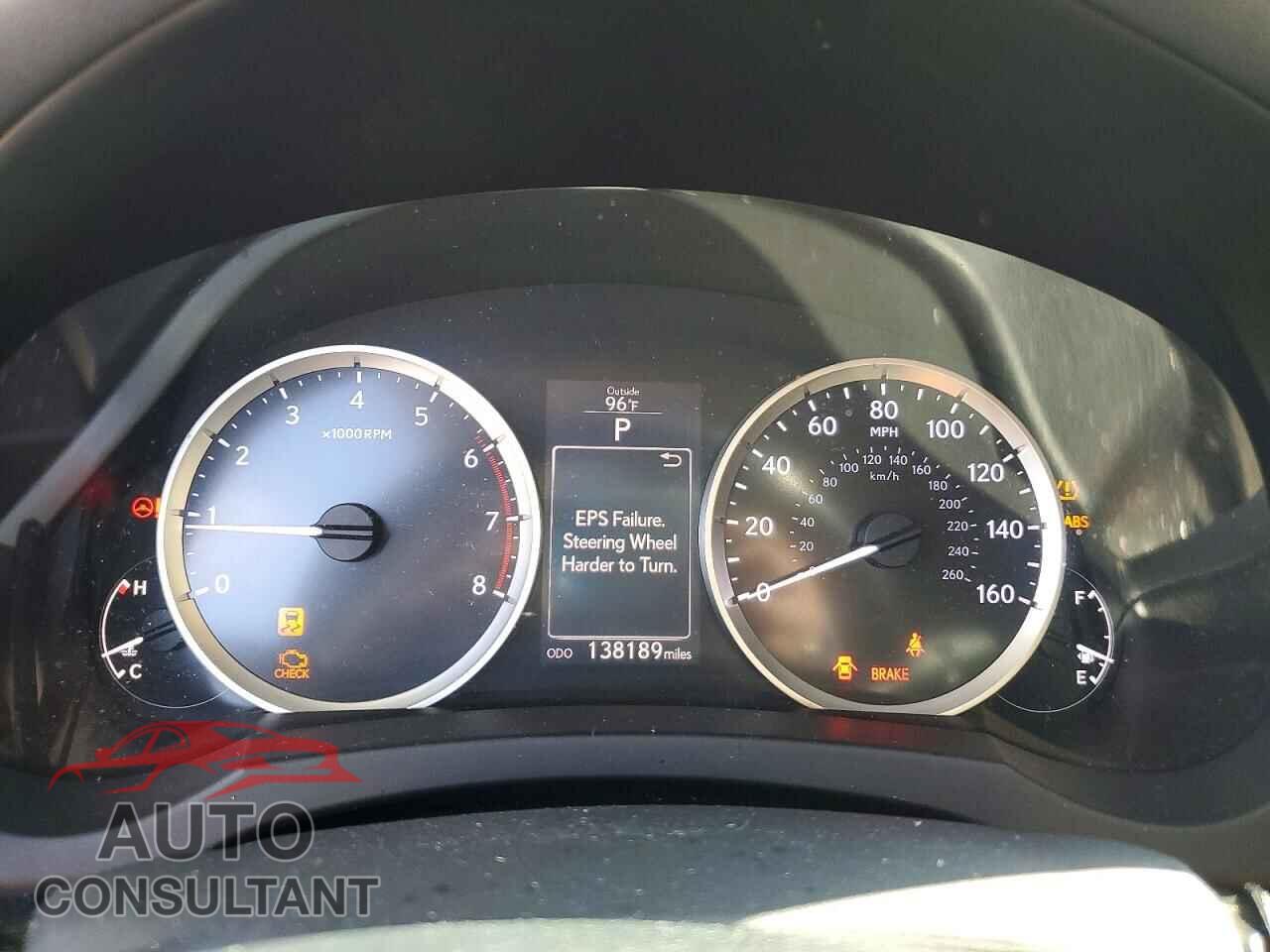 LEXUS IS 2016 - JTHBA1D21G5003217