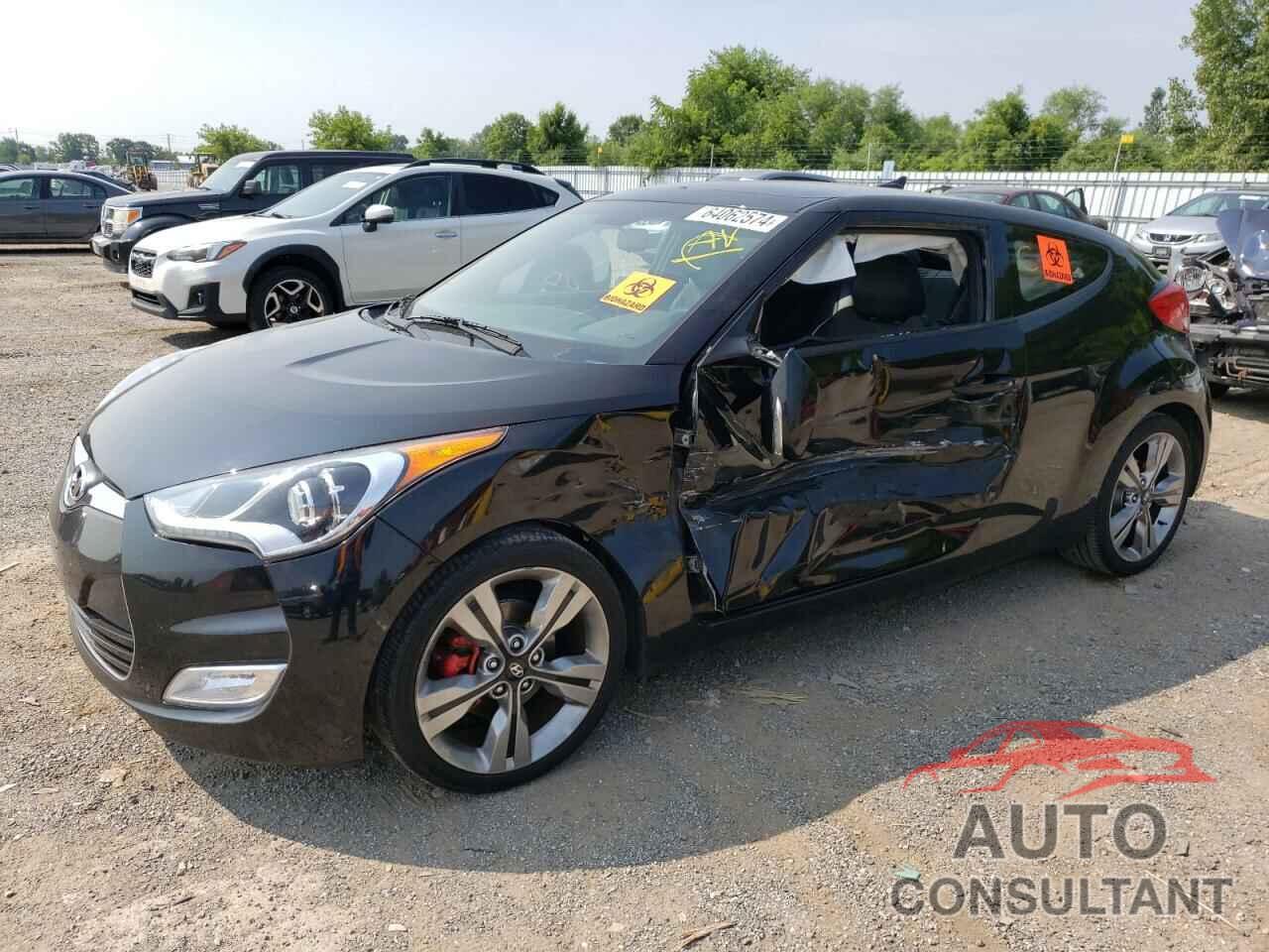 HYUNDAI VELOSTER 2017 - KMHTC6AD2HU306013