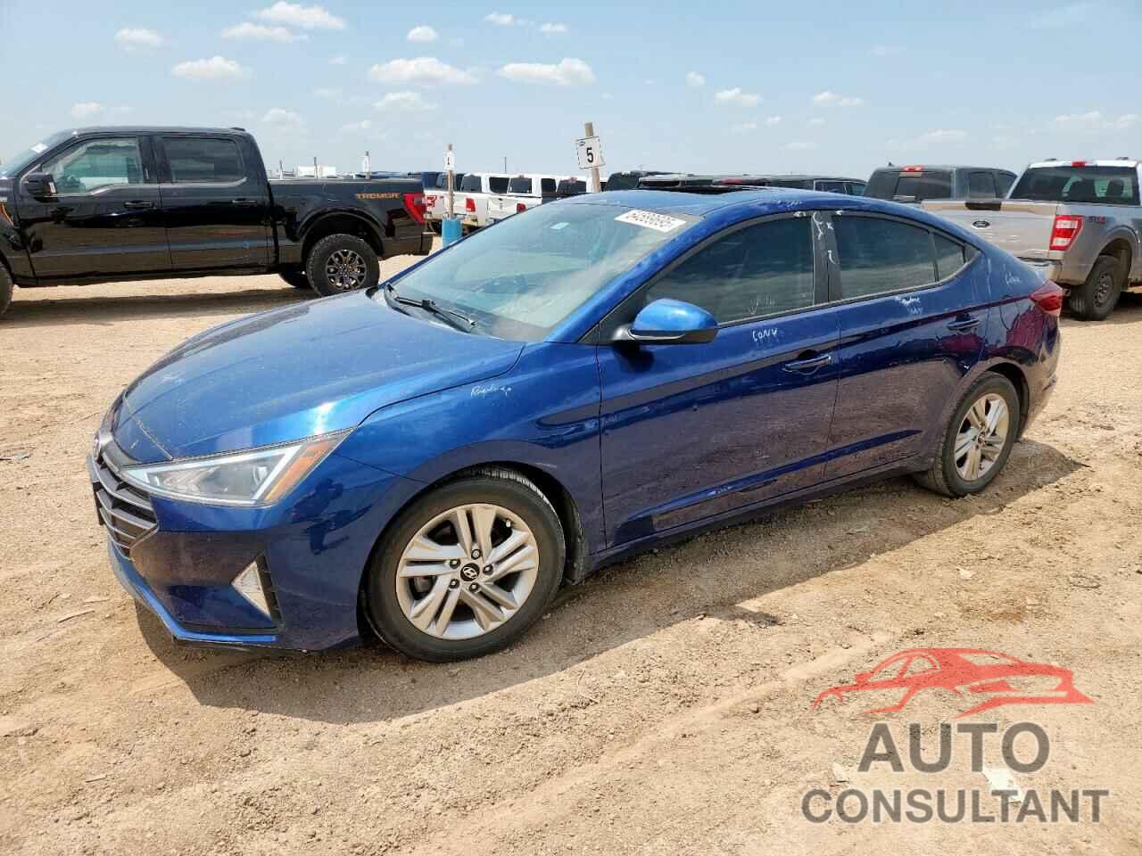 HYUNDAI ELANTRA 2019 - 5NPD84LF7KH454687