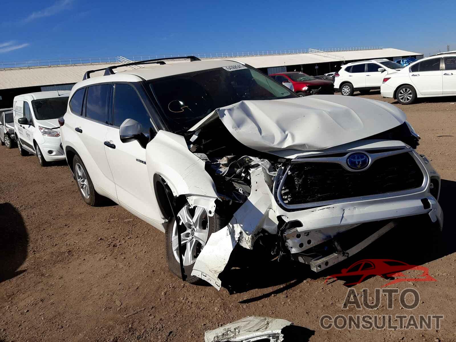 TOYOTA HIGHLANDER 2020 - 5TDZARAHXLS502688