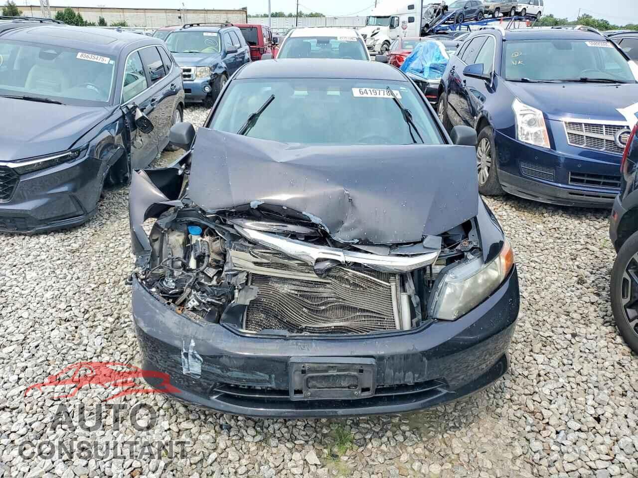 HONDA CIVIC 2012 - 2HGFB2F55CH598557