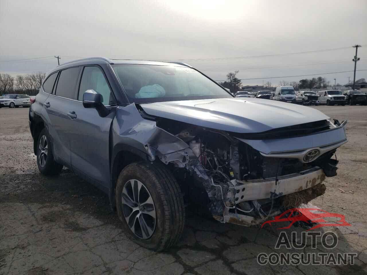 TOYOTA HIGHLANDER 2021 - 5TDGZRBH5MS147204