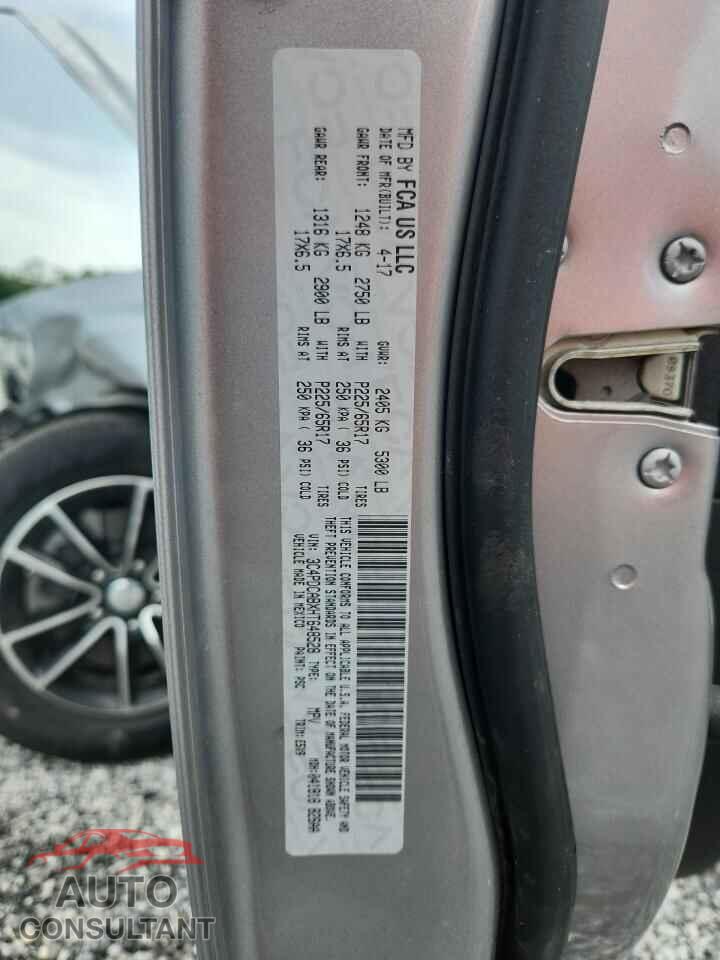DODGE JOURNEY 2017 - 3C4PDCABXHT648528