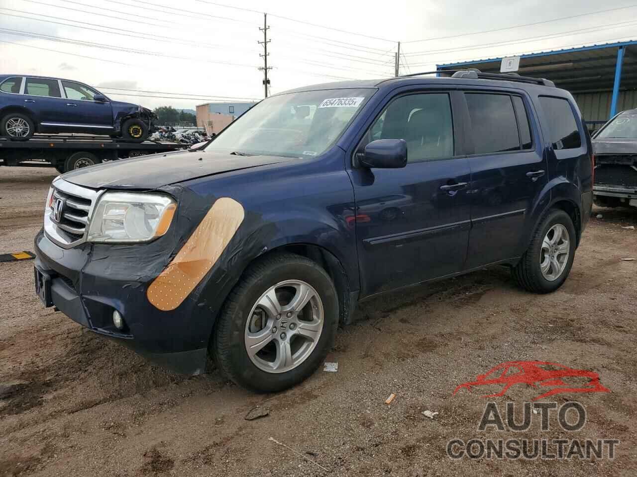 HONDA PILOT 2013 - 5FNYF4H65DB070375
