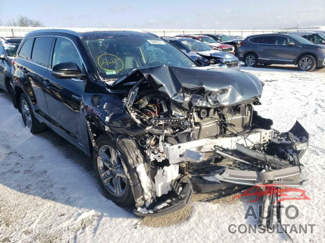 TOYOTA HIGHLANDER 2019 - 5TDDGRFH5KS060676
