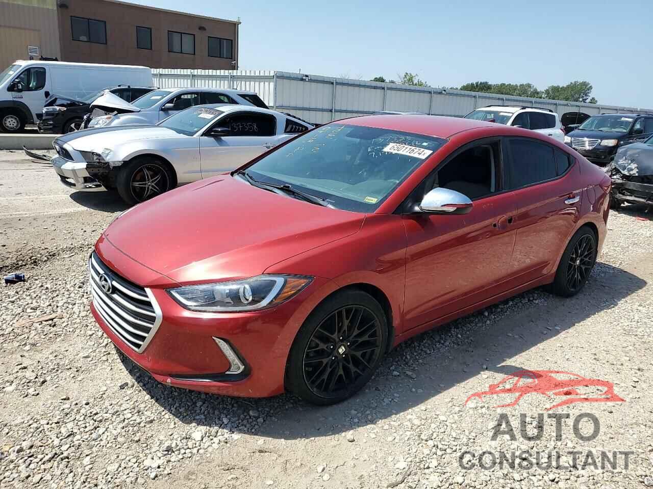 HYUNDAI ELANTRA 2018 - 5NPD74LF1JH376831