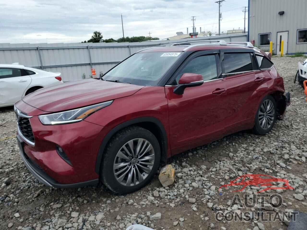 TOYOTA HIGHLANDER 2021 - 5TDFZRBH2MS105343