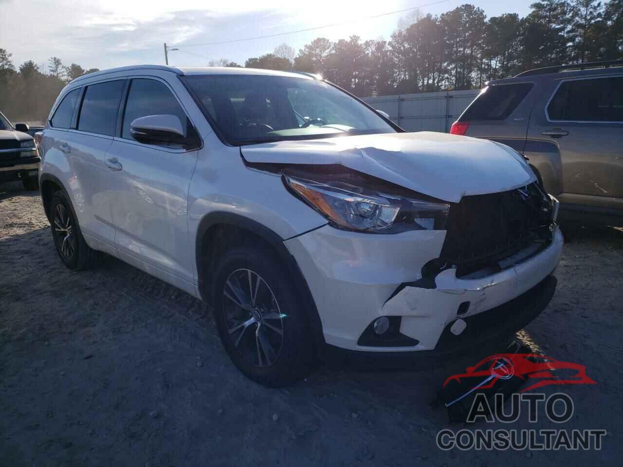 TOYOTA HIGHLANDER 2016 - 5TDKKRFH0GS160083