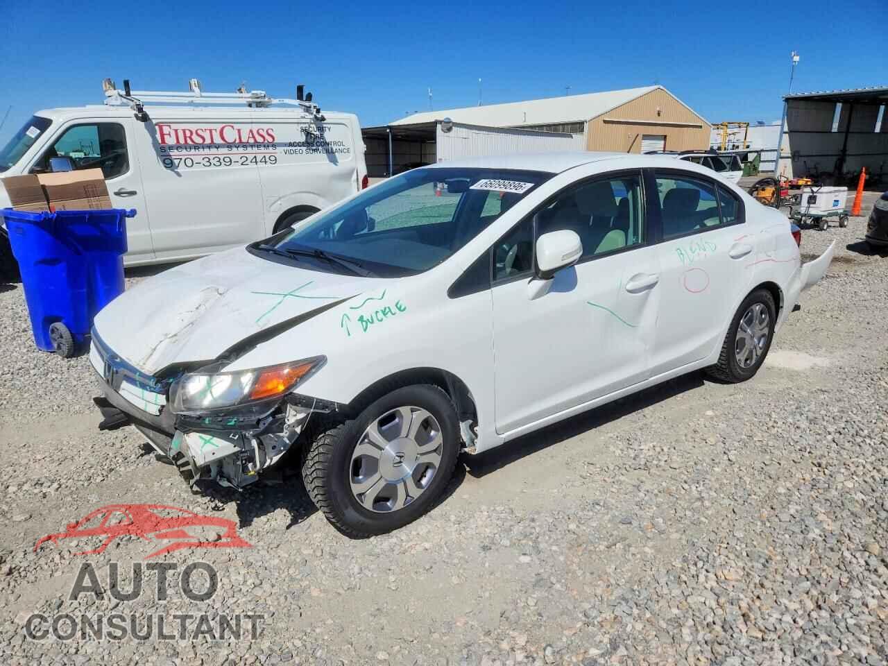 HONDA CIVIC 2012 - JHMFB4F20CS008563