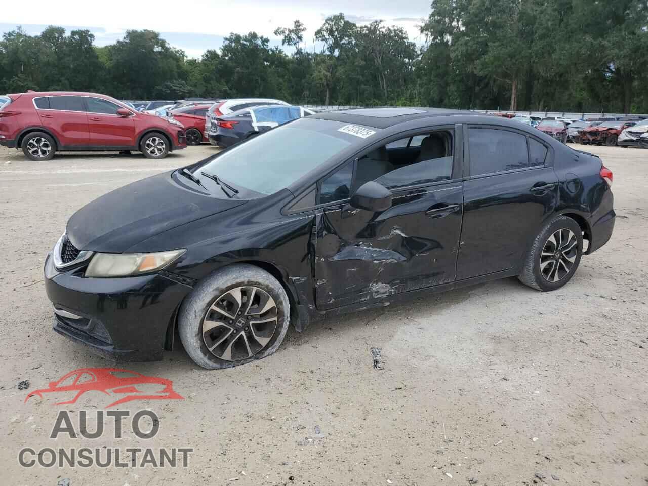 HONDA CIVIC 2013 - 2HGFB2F89DH535604
