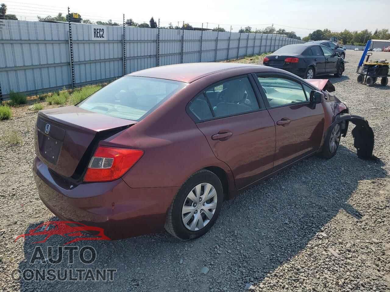 HONDA CIVIC 2012 - 2HGFB2F54CH555392