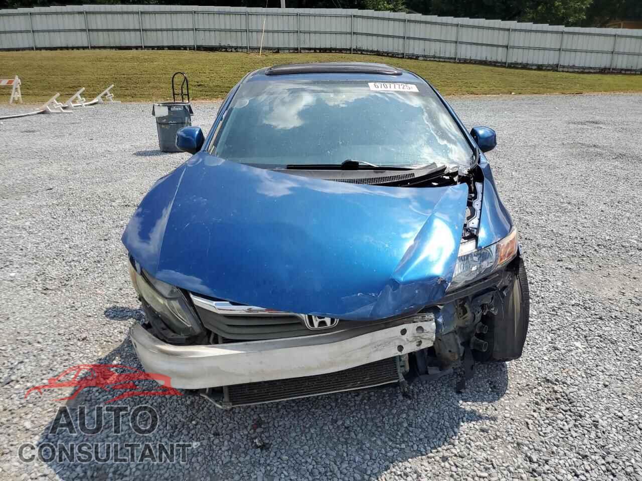 HONDA CIVIC 2012 - 19XFB2F8XCE073787