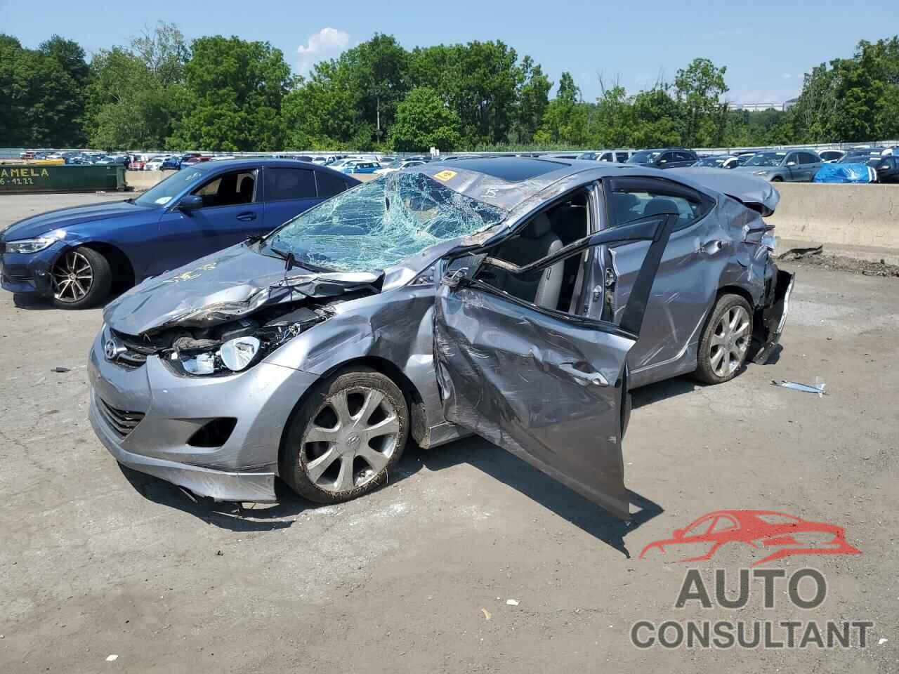 HYUNDAI ELANTRA 2013 - KMHDH4AE1DU619907