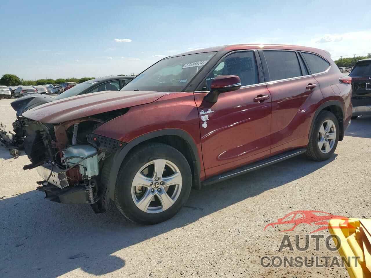 TOYOTA HIGHLANDER 2020 - 5TDZZRAH7LS006496