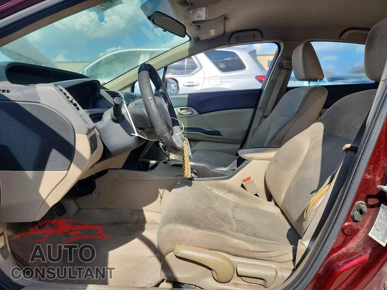 HONDA CIVIC 2012 - 19XFB2F51CE043843