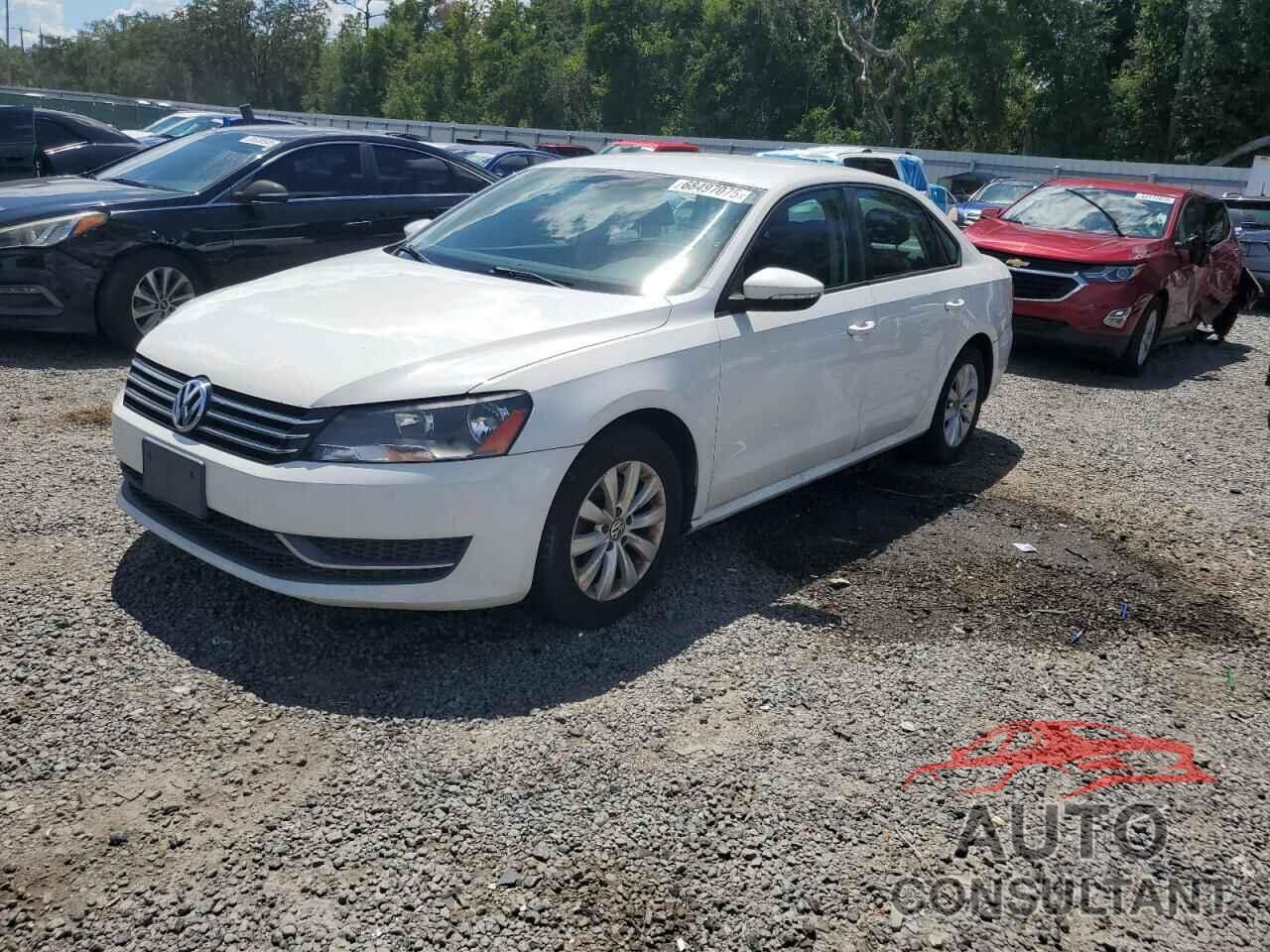 VOLKSWAGEN PASSAT 2012 - 1VWAP7A39CC010107
