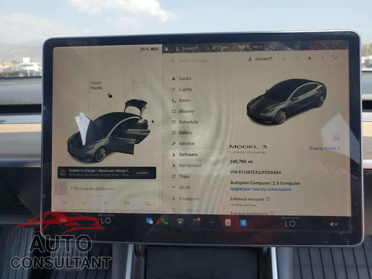 TESLA MODEL 3 2018 - 5YJ3E1EA2JF009484