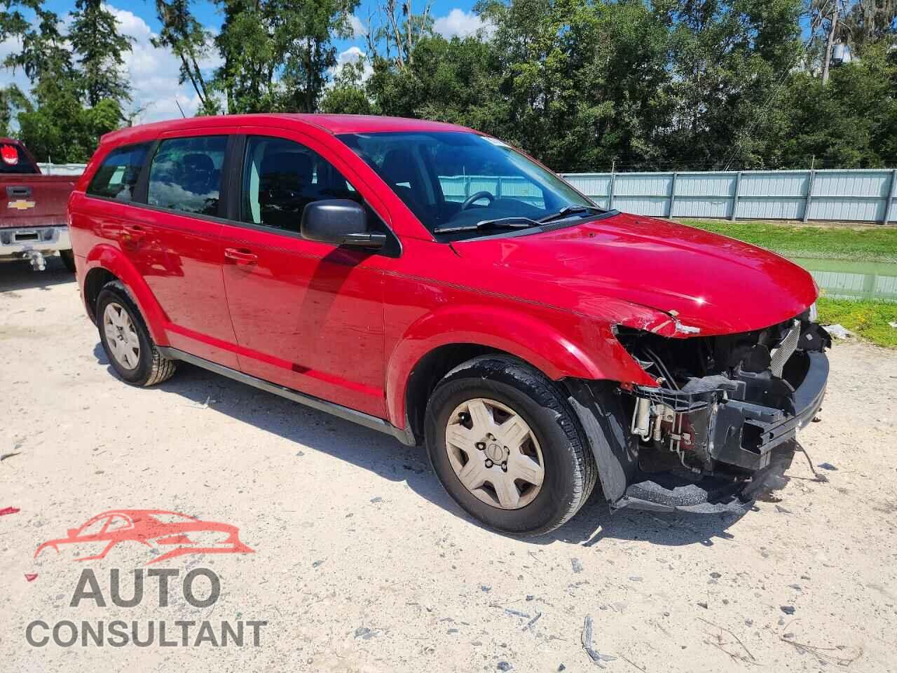 DODGE JOURNEY 2012 - 3C4PDCAB5CT389598