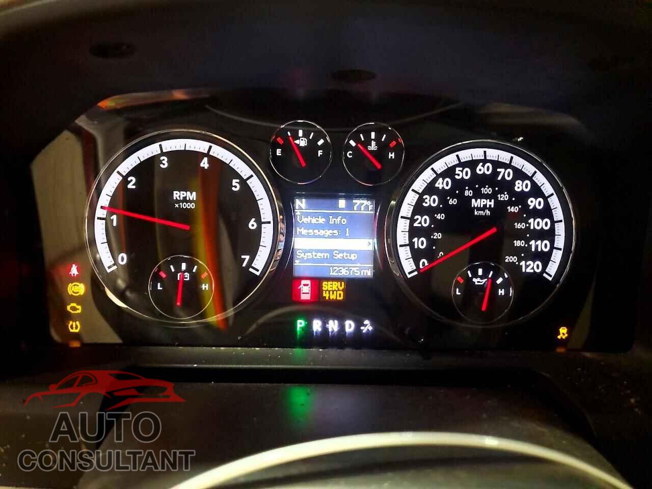 DODGE RAM 1500 2012 - 1C6RD7GT9CS219303