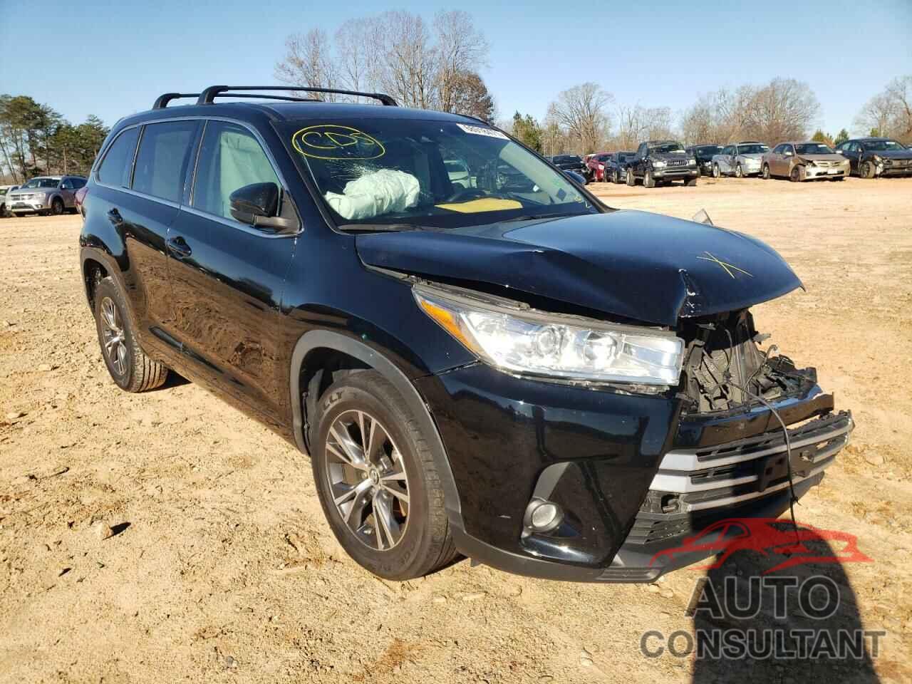 TOYOTA HIGHLANDER 2017 - 5TDZZRFH4HS199500