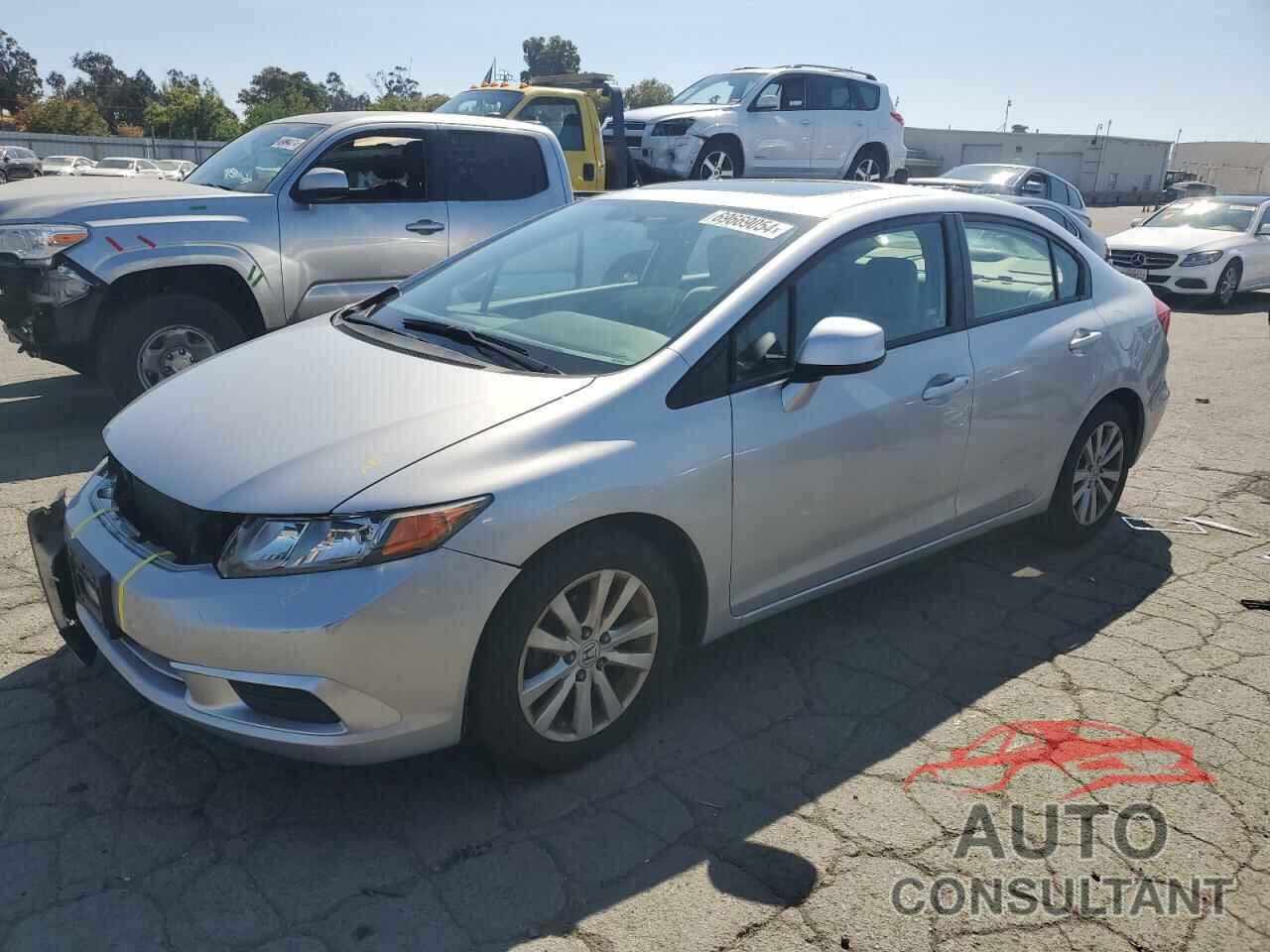 HONDA CIVIC 2012 - 19XFB2F82CE327668