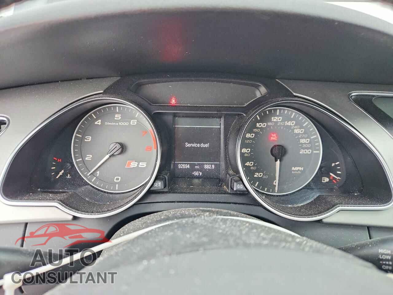 AUDI S5/RS5 2012 - WAUGVAFR3CA044193