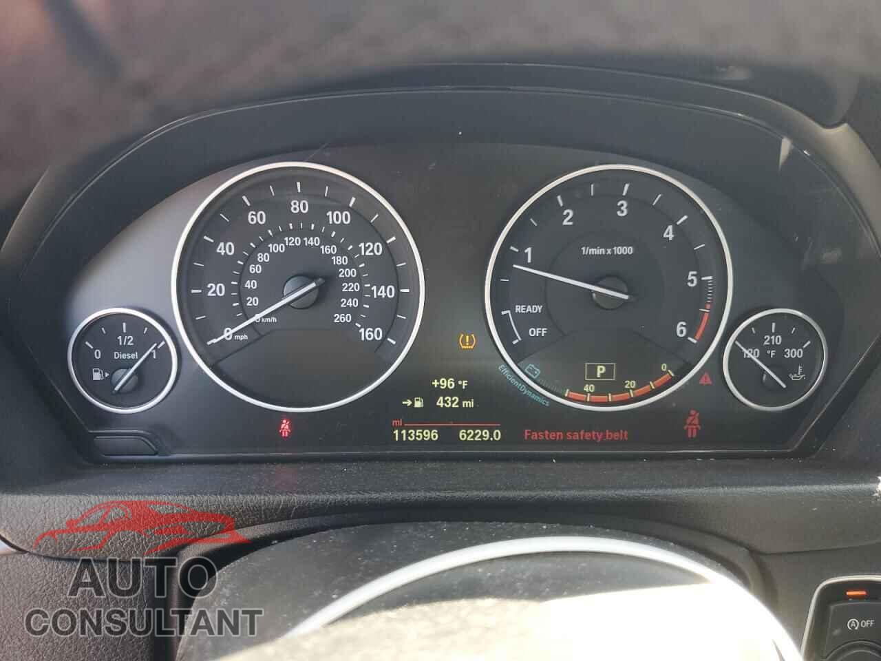 BMW 3 SERIES 2015 - WBA3D3C55FK157771