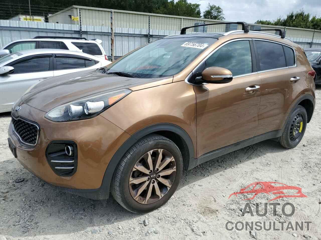 KIA SPORTAGE 2017 - KNDPNCAC2H7186461