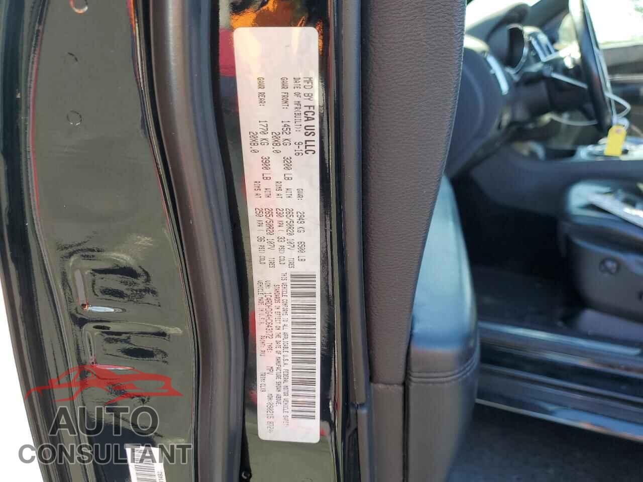 DODGE DURANGO 2017 - 1C4RDHDG4HC643172