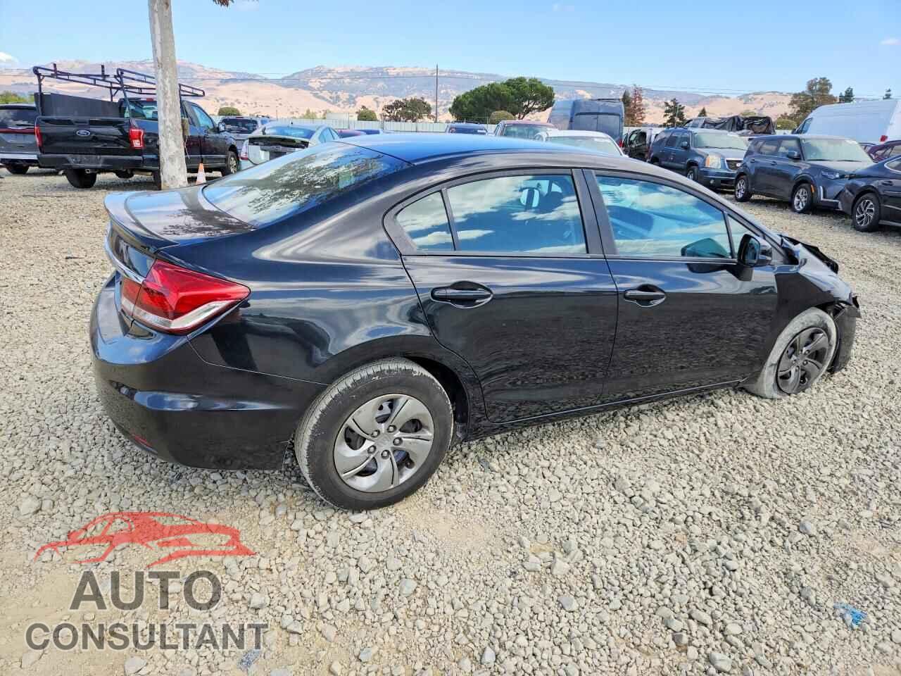 HONDA CIVIC 2013 - 19XFB2F57DE215228