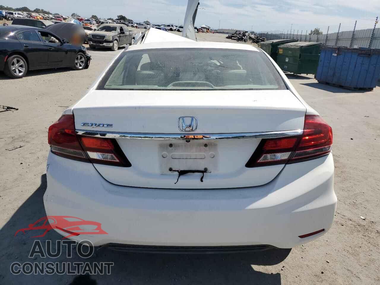 HONDA CIVIC 2013 - 19XFB2F58DE260422