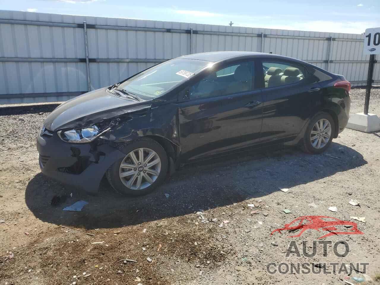 HYUNDAI ELANTRA 2014 - KMHDH4AE8EU165172