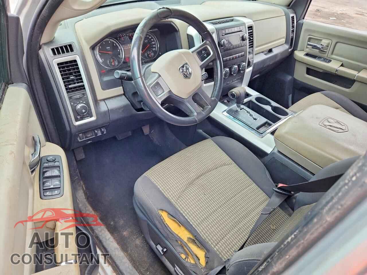 DODGE RAM 1500 2010 - 1D7RB1GP0AS249324