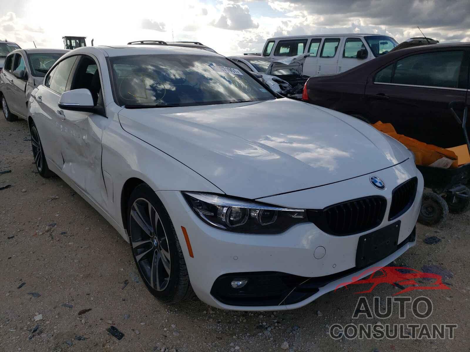 BMW 4 SERIES 2020 - WBA4J1C07LCE20597