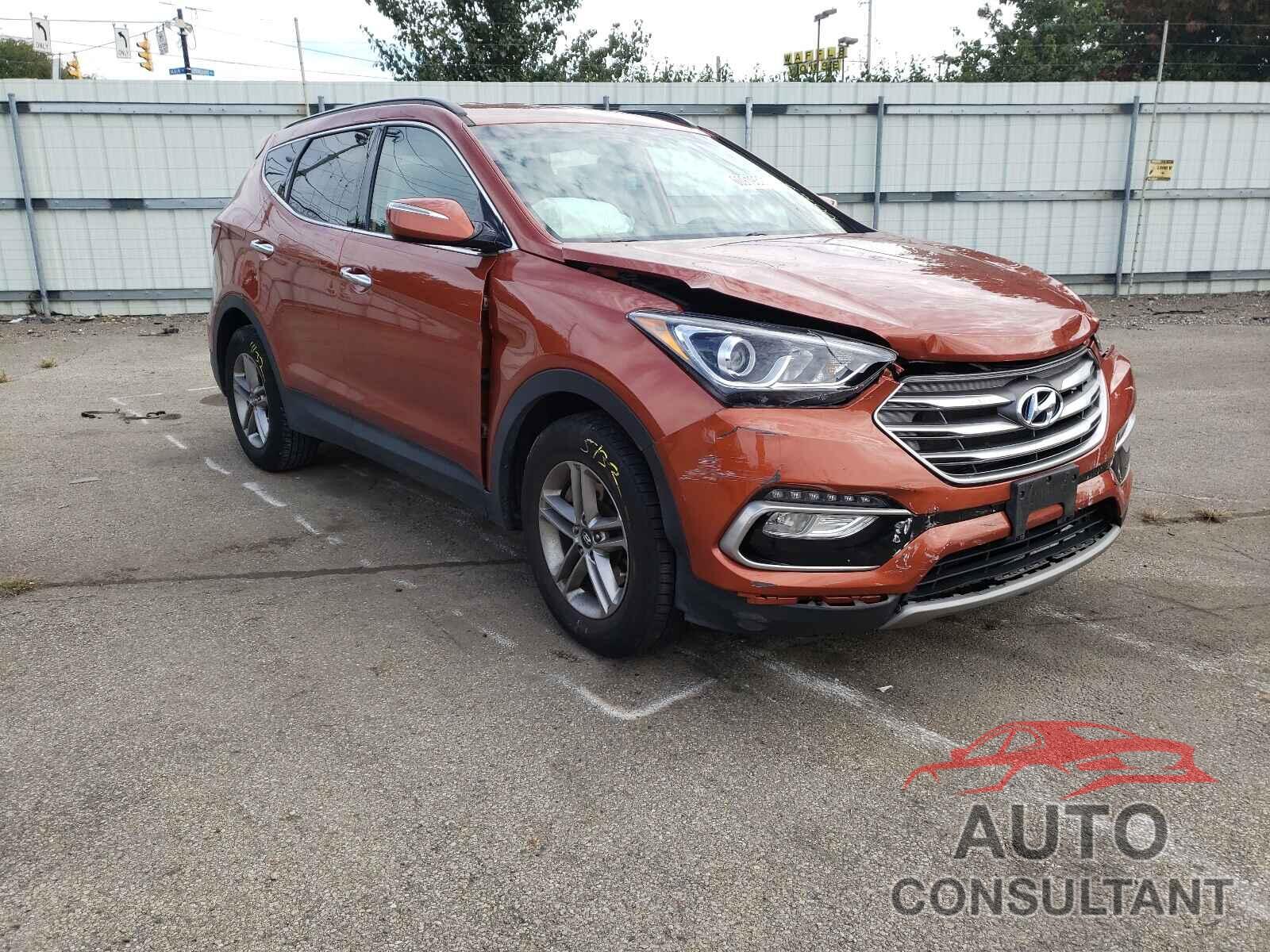 HYUNDAI SANTA FE 2018 - 5XYZUDLB4JG519774