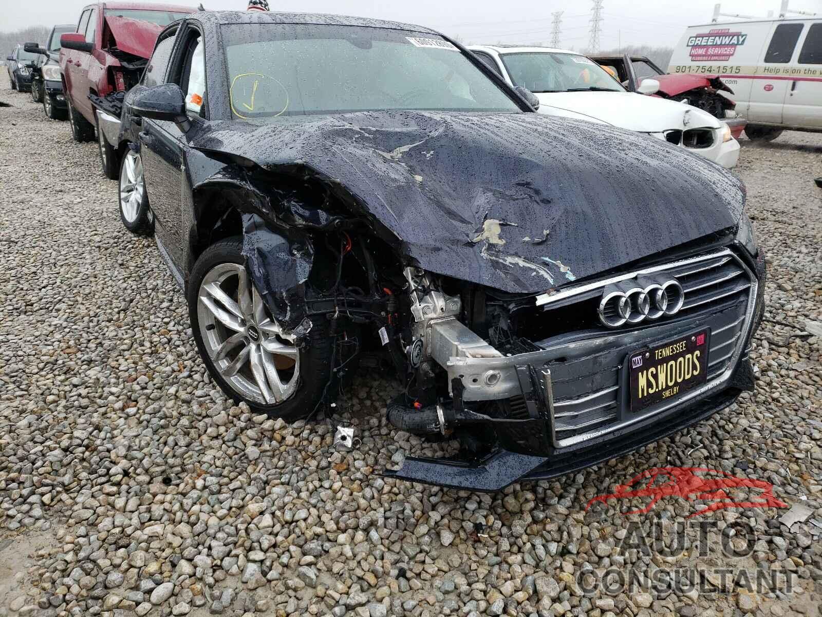 AUDI A4 2017 - WAUKMAF43HN055311