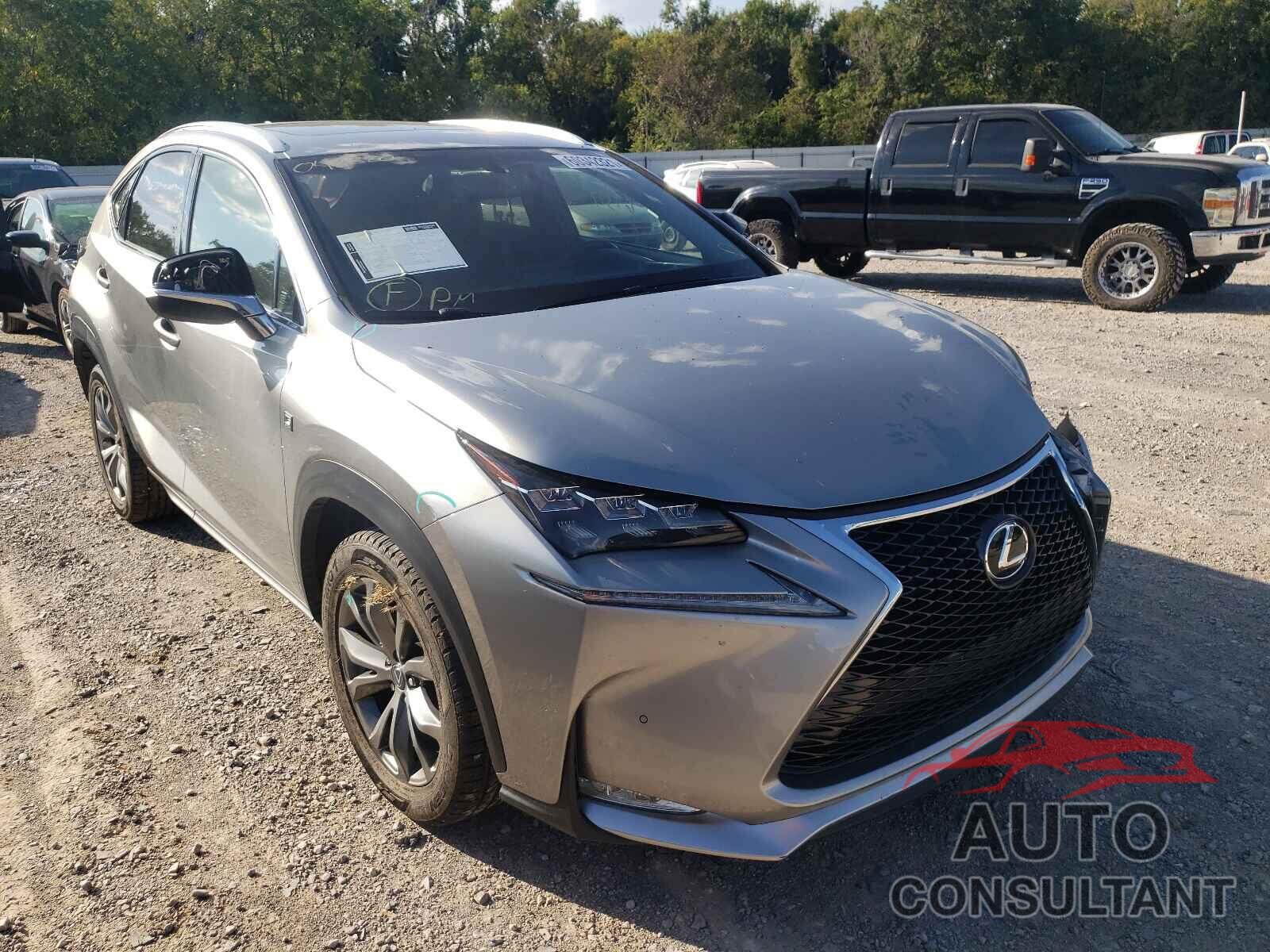 LEXUS NX 2016 - JTJYARBZ3G2048880